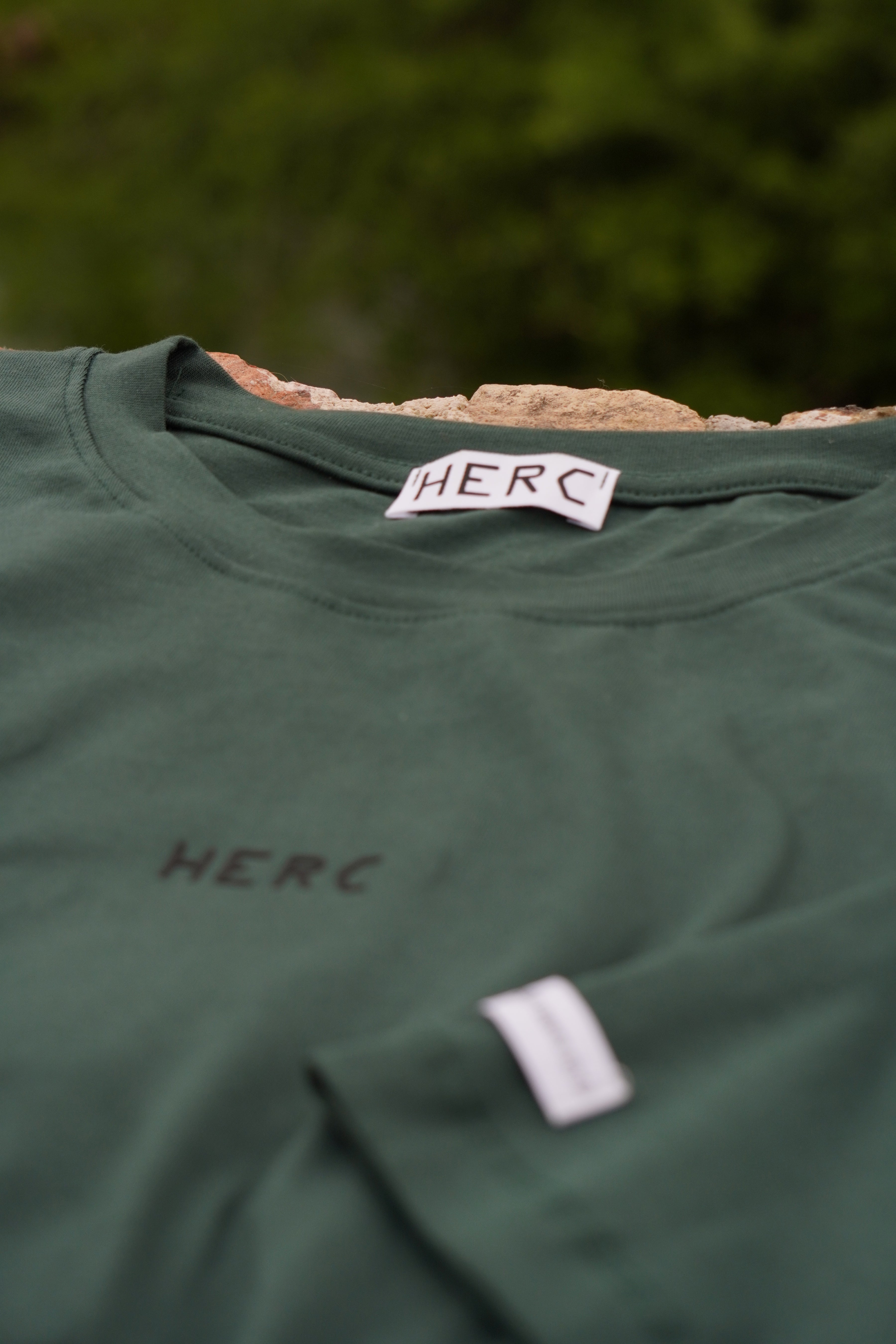 FOREST GREEN OVERSIZE LOGO T-SHIRT